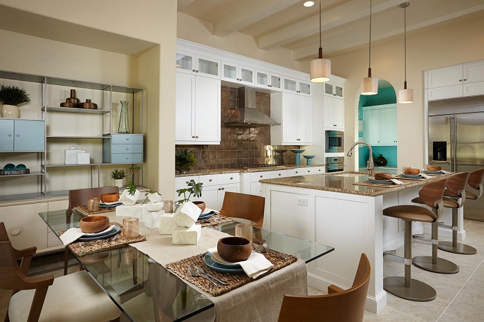 The Belita at The Founders Club offers custom design with a multi-purpose kitchen