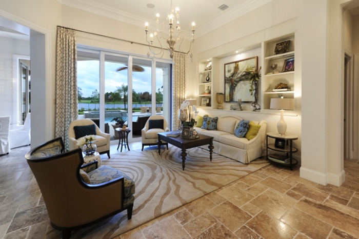 The Delfina is one of our many luxury homes for sale that feature trendy interior design.