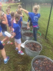 The Founders Club community kids had a blast at the St Martha's Cajun Crawfish Festival