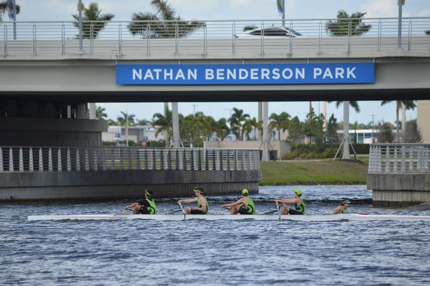 Nathan Benderson Rowing pic