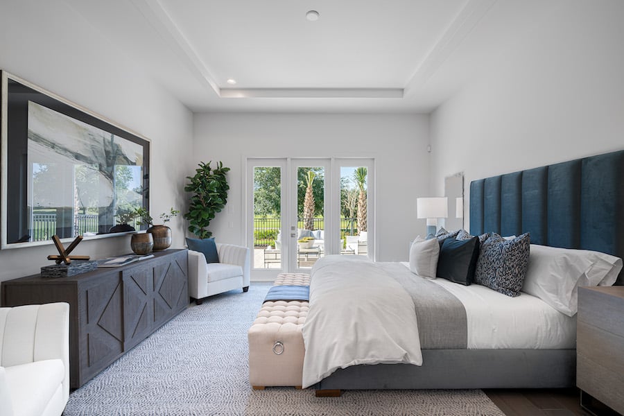 Tips for Designing a Master Bedroom Retreat in Your Custom Homes